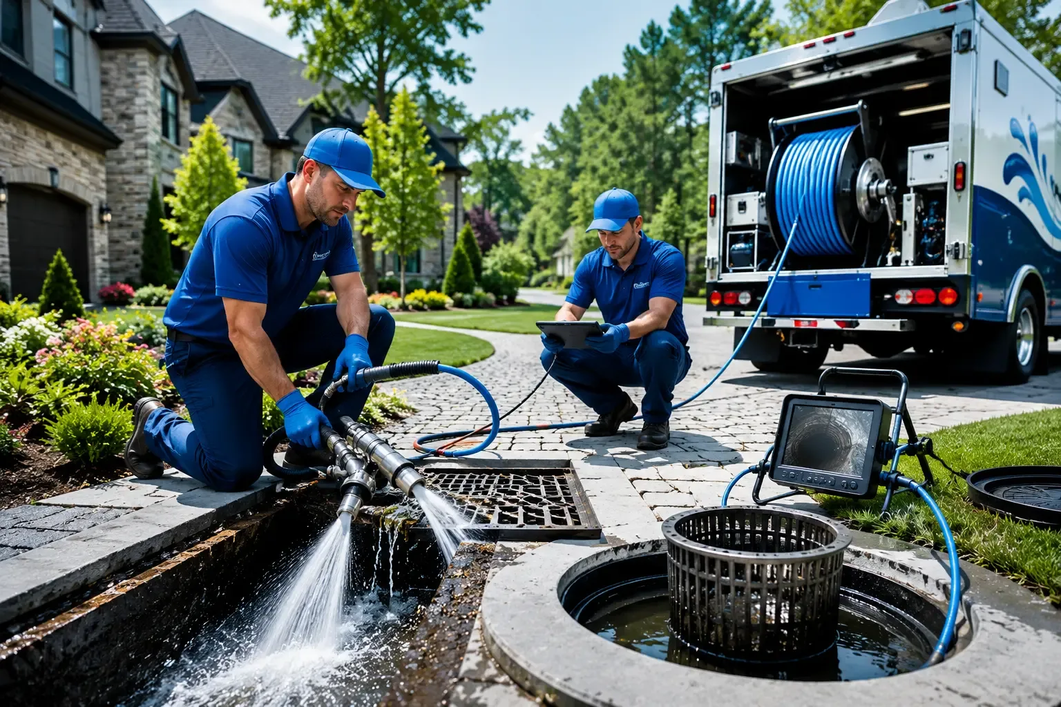 Local outdoor drain cleaning professionals in Rio, WV