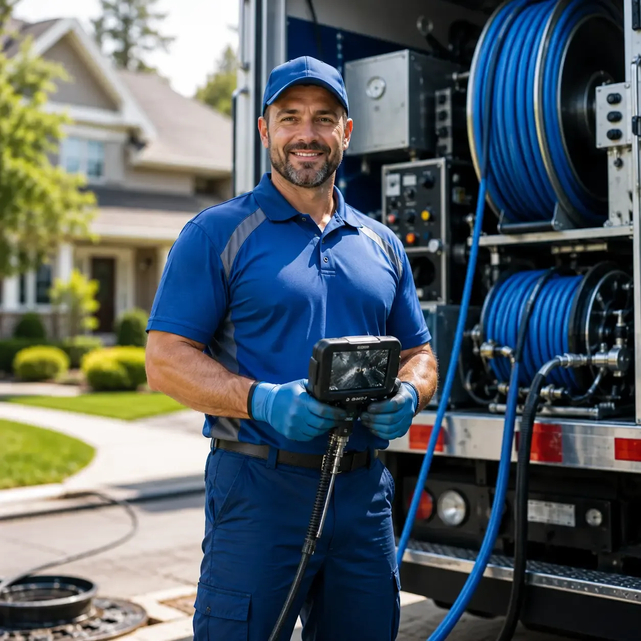 Local outdoor drain cleaning specialists in Rio, WV